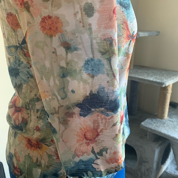 Alfred Dunner White Blouse Top - Picture 5 of 6